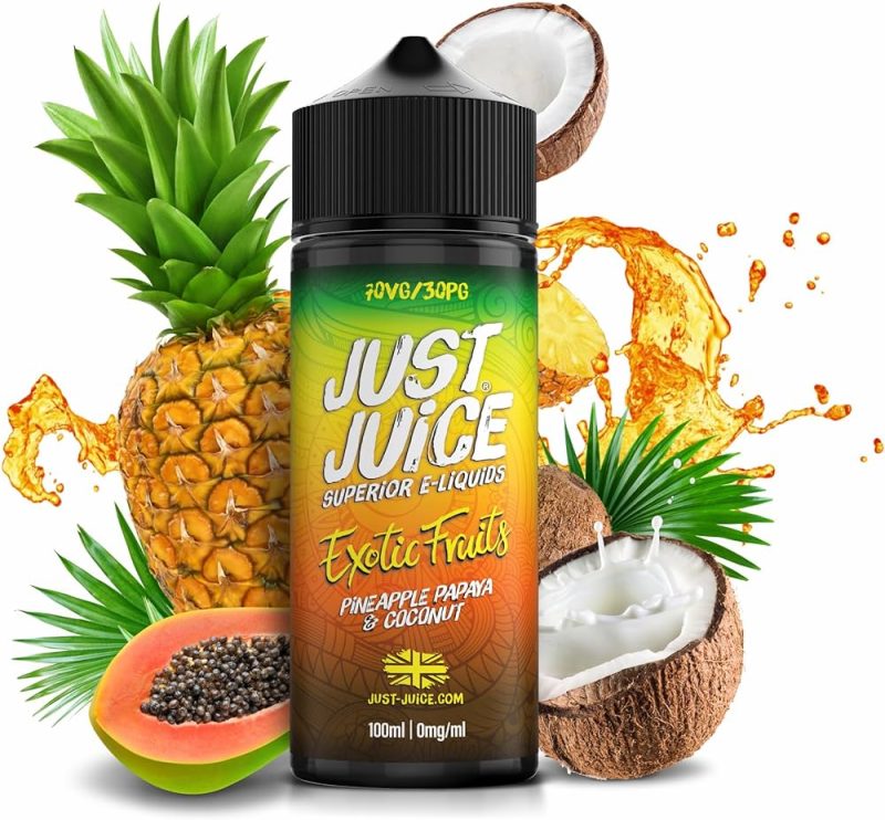 819ilQSBogL._AC_UF1000,1000_QL80_ ANANAS PAPAYE & NOIX DE COCO EXOTIC FRUITS JUST JUICE 100ML