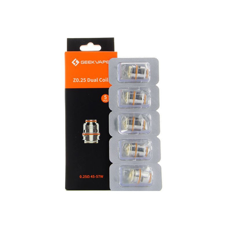 PACK DE 5 RÉSISTANCES MESH Z ZEUS GEEKVAPE