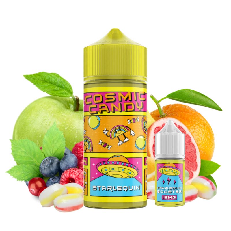 PACK 50ML + 10ML STARLEQUIN COSMIC CANDY - 03MG